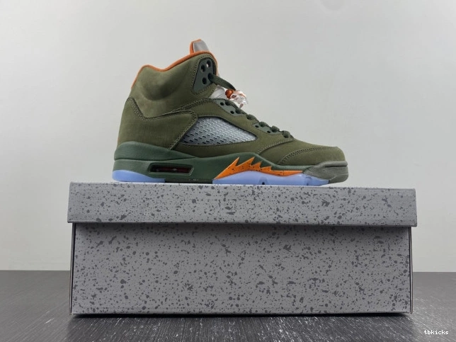 Reps TBK Air Jordan 5 DD0587-308 Olive 0715